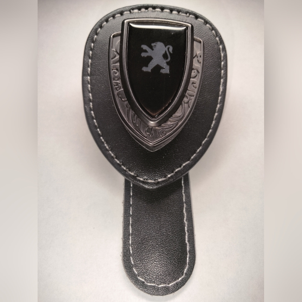 Sunglasses Holder for Car Sun Visor for Peugeot Eyeglass Hanger Clip Accessories
